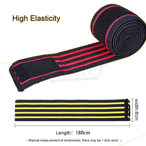 Correas de Algodón Personalizables para Levantamiento de Pesas, Ajustables, Transpirables, Ligeras, para Alivio del Dolor, Soporte Elástico para el Brazo - Product Image 3