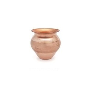 KALASH Pooja Lota, Kalash indien en cuivre fait main, Kalash Lota pour la fête de Puja - Product Image 3