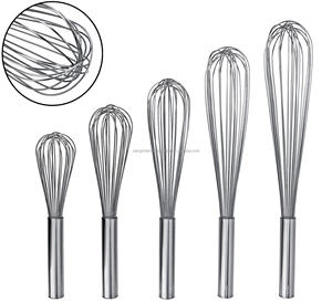 Fouet métallique sans fil Henry Foodservice avec crochet, type fil de piano et fil français, pour ustensiles de cuisine - Product Image 5