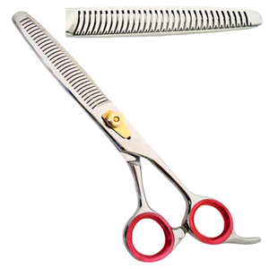 Tijeras de texturización de acero inoxidable de 6,0 pulgadas, tijeras de corte de pelo para adelgazar el cabello, dientes cortados con alambre CNC, herramienta profesional de peluquero, Belleza - Product Image 3