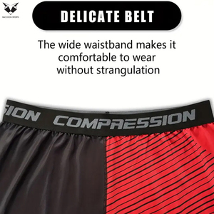 Latest Product Compression Set Long Sleeve Pants & <b>Shorts</b> with Colorful Prints Ideal For Outdoor & Training Gym & Fitness Gear - Product Image 4