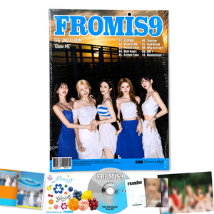 Fromis_9 Glow ME 2nd Album [Versión Sparkling Blue] Photobook de CD con 2 Photocards, Postales de Frutas y Stickers (Vitamin ME) - Música K-Pop Coreana - Product Image 3