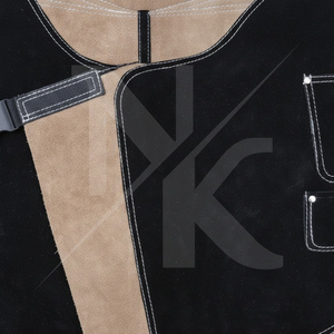 Tabliers de fermeur en cuir véritable de luxe modernes, très demandés, équipement de sécurité professionnel multifonctionnel et robuste pour l'équitation - Product Image 3