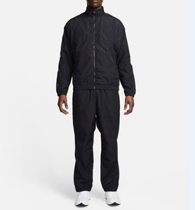 Survêtement coupe-vent unisexe 2 pièces en nylon 100 % de haute qualité, veste zippée et pantalon, coupe régulière - Product Image 4