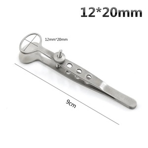 1 pince à chalazion IOL pliante en acier inoxydable et alliage de titane, instrument ophtalmique, outil pour paupières - Product Image 4