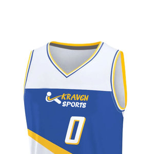 Maillot de basket-ball au design unique, 100 % haute qualité, imprimé par sublimation, en vente - Product Image 4