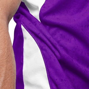 Camiseta de Béisbol Blanca para Hombre, Manga Corta, Cuello en V, Secado Rápido, Ajuste Holgado, Personalizable con Nombres/Números de Equipo, UPF 50+ 100% - Product Image 6