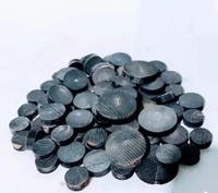 Boutons en agate naturelle de qualité supérieure, en corne de buffle, style animal sculpté, avec fonction imperméable