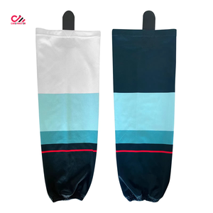 Custom <b>Ice</b> Hockey Socks Breathable Eco-Friendly Anti-Bacterial Professional Team Socks Durable Stretch for Adult Player Bottom - Product Image 5