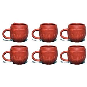 Juego de Tazas de Té de Arcilla Natural de Grado Alimenticio, Ecológicas y de Lujo Hechas a Mano para Uso en Cafeterías SwamiG TradeX - Product Image 2