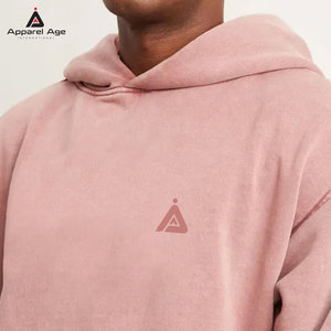 เสื้อฮู้ดดี้สีพื้นแบบย้อมสีเอซิดวอช สำหรับฤดูหนาว ผลิตจากผ้าฝ้าย 100% เป็นมิตรต่อสิ่งแวดล้อม ทนทาน แฟชั่นเสื้อผ้า ผลิตในประเทศปากีสถาน - Product Image 5