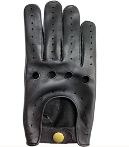 Custom High Quality Genuine Leather Eco-Friendly Motorbike Driving <b>Gloves</b> Comfortable Breathable Plain Style for Cycling Dakota - Product Image 2