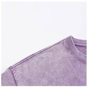 Poids lourd 100% coton français Terry sweat à col rond pour hommes goutte épaule surdimensionné hiver saison vêtements fabrication - Product Image 5