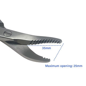 กรรไกรตัดกระดูกสะโพกสำหรับศัลยกรรมกระดูกและข้อ ยี่ห้อ WORLD PRECISION SURGICAL พร้อมที่จับแผ่นกระดูก  วัสดุสแตนเลส - Product Image 3