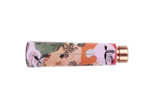Handmade Ayurvedic Enameled Print Metal Copper <b>Drinkware</b>-Pure Copper Water Bottle for Drinking New Shape <b>Disposable</b> - Product Image 3