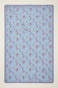Chal de Viscosa Transpirable con Estampado Floral y Borde de Encaje para Mujer, Uso Diario en Invierno, Estilo Árabe - Product Image 2
