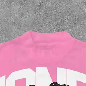 Camisetas de Hombre Estampadas, Ropa 100% Algodón, Cuello Redondo, Fitness, Color Sólido, Camisetas Personalizadas con Serigrafía - Product Image 4