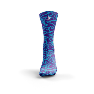 Customized Athletic Crew <b>Socks</b> Camouflage Pattern <b>Breathable</b> Knitted Spandex Polyester Running <b>Socks</b> for Adults Summer Style - Product Image 5