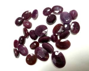 Gema de Rubí Natural con Corte Esmeralda Facetado de Tamaño Libre |   Piedra de Rubí Roja Suelta para Joyería y Venta al por Mayor - Product Image 6