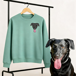 Felpe e Maglioni in Flanella Ricamati da <span class=keywords><strong>Donna</strong></span>, <span class=keywords><strong>Vestito</strong></span> con Cappuccio Oversize Girocollo con Orecchie e Logo Frontale, Collezione Primavera - Product Image 4