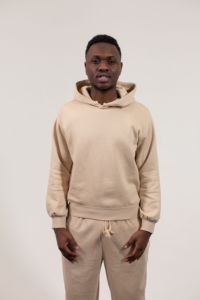 Sweat-shirt à capuche rouge pour homme, coupe ajustée, couleur unie, tricoté, séchage rapide, vêtement d'été 2027 - Product Image 6