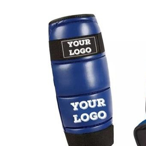 Protectores de Espinilleras de Fútbol Ligeros al por Mayor con Logotipo Personalizado, Protectores de Piernas de Fútbol OEM, Espinilleras de Fútbol Transpirables con Soporte para Pantorrilla - Product Image 3