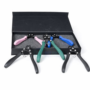 Pinzas de bucle de un solo paso de acero inoxidable industrial premium INTENSE SURGICAL INSTRUMENTS para crear bucles precisos en pulseras - Product Image 2