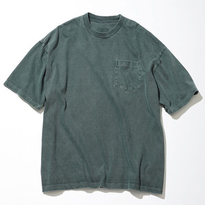 Camiseta Vintage para Hombre, Estilo Desgastado, Holgada, con Hombros Caídos, Camiseta de Verano con Bolsillo para Hombre - Product Image 4