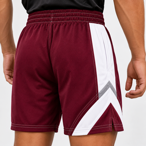 Shorts coupe-vent en polyamide personnalisés, légers, en nylon color-block, shorts d'été pour hommes, haute qualité, logo personnalisé - Product Image 6