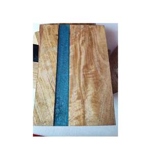 Planche à découper artistique en résine époxy et bois pour couper fruits, légumes, viande, nouveau design, planche à découper artisanale pour ustensiles de cuisine - Product Image 4