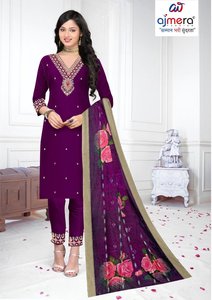 Costume Kurti traditionnel ethnique pour femmes, tenue élégante pour les fêtes, pour les mariages, pour le bureau, look confortable - Product Image 2