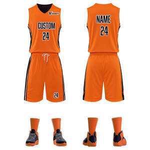Uniforme de Baloncesto Personalizado en Naranja, Azul, Negro y Morado, Jersey 2026, Kit de Equipo con Sublimación Completa 2025, Conjunto de Ropa Deportiva Profesional - Product Image 2
