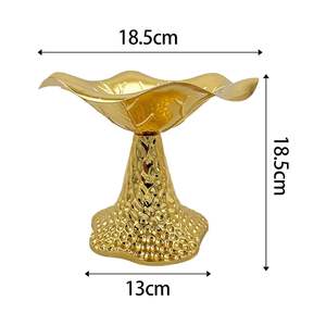 Pedestal Candy Holder Tray Fruit <b>Bowl</b> for Table Centerpiece Decorative Fruit <b>Snack</b> <b>Bowl</b> for Kitchen Dining Bar - Product Image 3