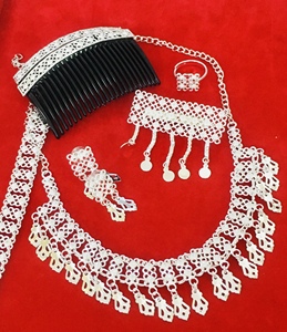 ชุดเครื่องประดับสร้อยคอชุบทอง - Product Image 4