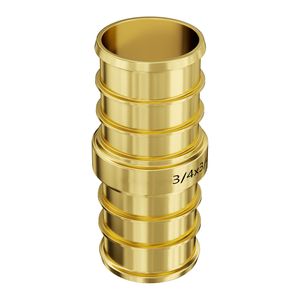 50 Pezzi Raccordi per Tubi in Ottone Resistenti 3/4'' a Morsetto, Connettori Diritti per Tubi, Elementi Essenziali per Impianti Idraulici e Aria - Product Image 4