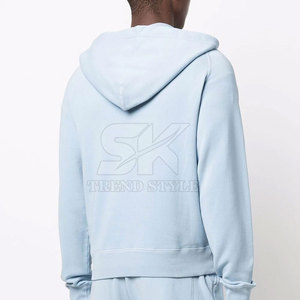Plain <b>Pullover</b> <b>Men</b> Half Zip Plain Hoodie Premium Quality New Design 100% Cotton Hoodies For <b>Men</b> - Product Image 3
