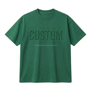 Tissu peigné OEM de haute qualité 100 % coton, logo frontal brodé sur mesure ou imprimé en sérigraphie, 220 g/m², poids lourd, coupe ample - Product Image 3
