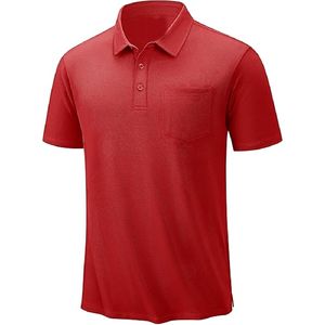 Polo de Punto Sólido para Hombre, 100% Algodón, 210 GSM, Manga Corta, Transpirable, Ligero, Informal, con Logotipo Personalizado - Product Image 1