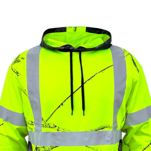 Sweat-shirts de travail réfléchissants pour hommes, confortables, nouvelle collection, pour l'hiver et la construction - Product Image 4