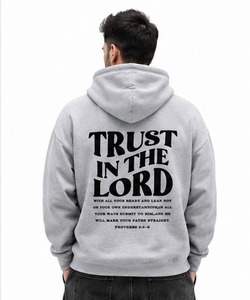 Sudadera con Capucha para Hombre, Estampado Serigrafiado, Mezcla de Algodón Suave, con Bolsillo Tipo Canguro, para Actividades al Aire Libre y Diarias - Product Image 3