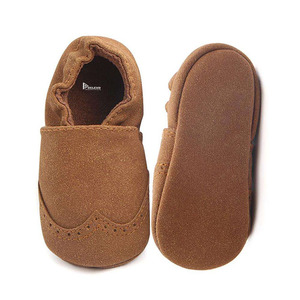 Zapatos de Cuero para Bebé OEM, Suela Blanda, Primeros Pasos para Bebés y Niños Pequeños, Antideslizantes, Logotipo Personalizado, Embalaje en Caja de Regalo - Product Image 6
