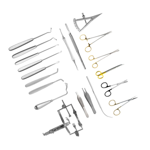Ensemble d'instruments manuels en acier inoxydable allemand pour la réparation du palais fendu, kit orthopédique, instruments de chirurgie plastique pour le visage/le nez - Product Image 4