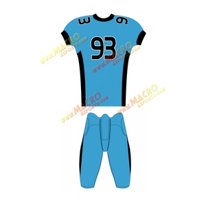 เครื่องแบบอเมริกันฟุตบอลเสื้อทีมฟุตบอลออกแบบได้ด้วยตัวเองผลิตในปากีสถาน - Product Image 6