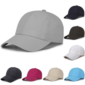 Unisex 6-Panel Baseball Cap Adjustable Solid Color Breathable <b>Waterproof</b> <b>Canvas</b> Outdoor Sport Casual Adult Size Spring Summer - Product Image 1