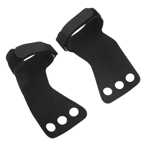 Cowhide Weightlifting <b>Hand</b> Grips with Custom Logo Color Non-Slip Adjustable Heavy Duty for Palm Protection <b>Hand</b> Grips With OEM - Product Image 5