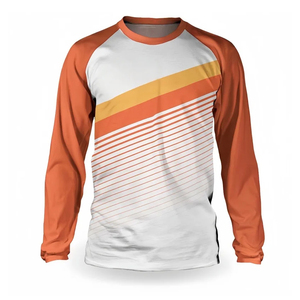 เสื้อยืดแขนยาวคอตตอนหนา 300gsm พิมพ์โลโก้ได้ตามสั่ง ขายส่ง เสื้อผู้ชายไซส์ใหญ่ สตรีทแวร์ เสื้อยืดเรียบๆ คุณภาพสูง จำนวนมาก - Product Image 1