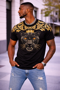 T-shirt noir oversize pour homme, ambiance estivale, respirant, séchage rapide, écologique, streetwear, décontracté, coupe classique, logo personnalisé - Product Image 3