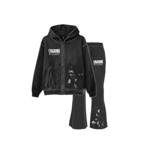 ชุดวอร์มผ้าโพลีเอสเตอร์คอตตอนสั่งทำได้ทุกฤดู ปักลาย พิมพ์ลาย คุณภาพพรีเมียม เสื้อฮู้ดดี้ กางเกงวอร์มขายาว - Product Image 6