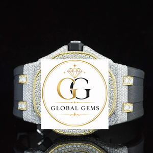 High Quality DEF Lab Moissanite Diamond Watch Colorless Diamond Hip Hop Style Diamond Watch - Product Image 5