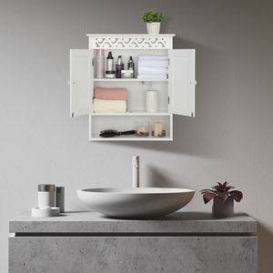 Armadio a doppia anta FCH con intagli per la conservazione in cucina - Product Image 4